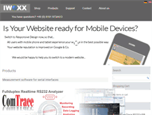 Tablet Screenshot of iwoxx.de